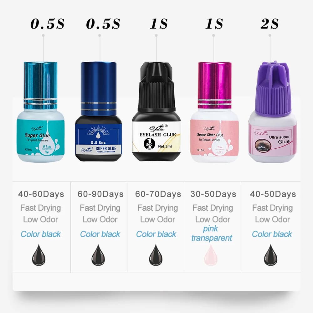プロフェッショナルまつげエクステンショングルー 5ml 3本セット